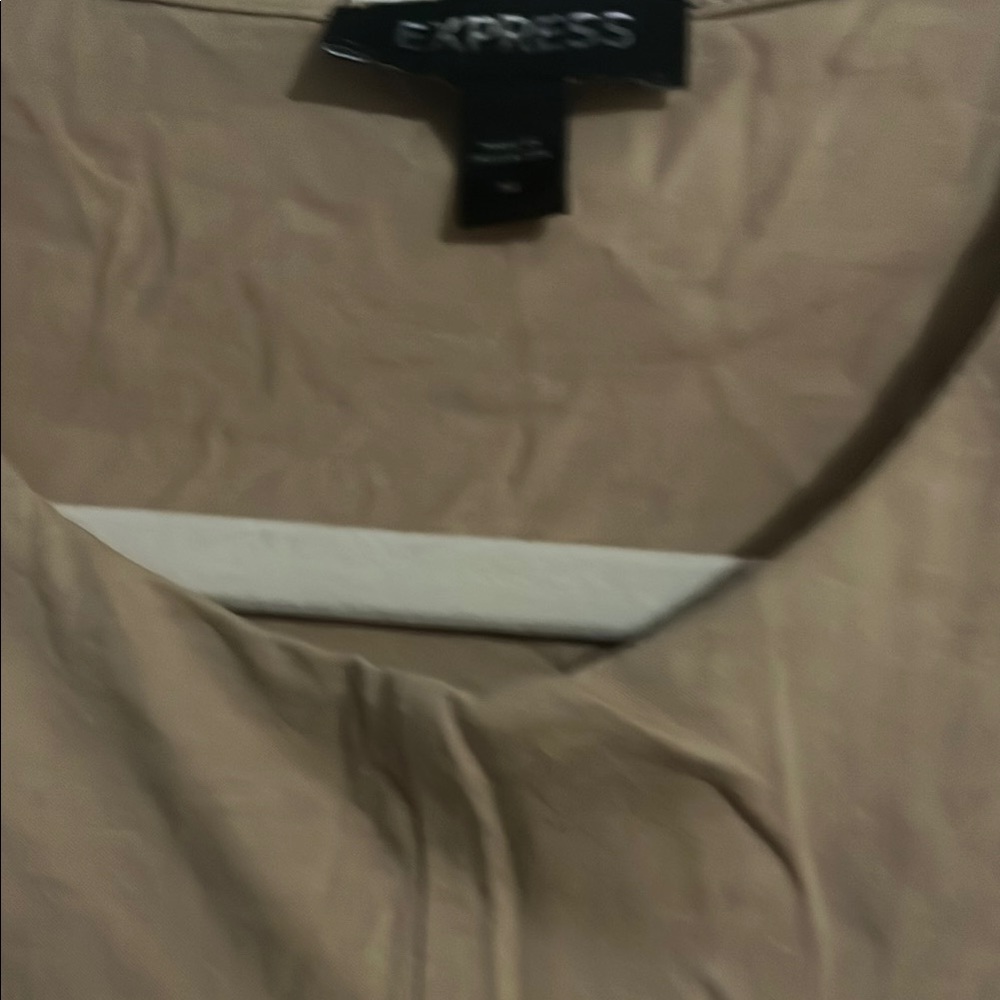 Express Tan Tank Top - Picture 2 of 3